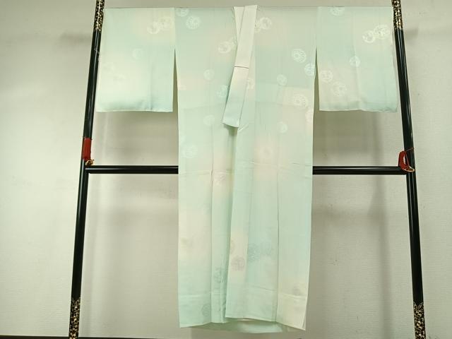 平和屋着物●長襦袢　無双仕立て　毬　暈し染め　正絹　逸品　AABI9471fy