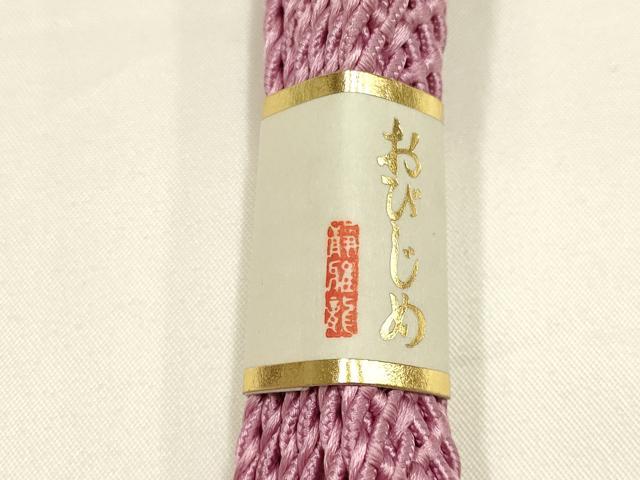 平和屋着物＊夏物　和装小物　帯締め・帯揚げセット　平組　レース組　雲取り草花地紋　逸品　未使用　AABJ1012ay_4