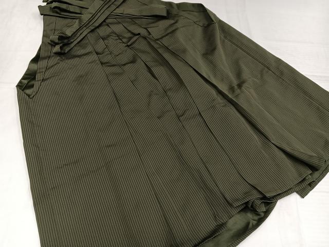 平和屋着物●男性　馬乗り袴　縞　正絹　逸品　AABJ1241ph 27,885円