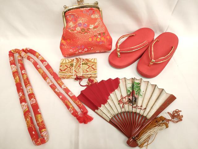 平和屋着物[]七五三　女の子　和装小物セット　舞花文　逸品　AABJ5604ja 13,650円