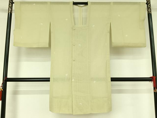 平和屋着物▽道行コート　スリーシーズン　春夏秋　塵除け　丸文　ロング丈　正絹　逸品　AABJ9624jh 27,040円