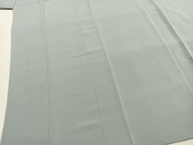 平和屋着物○上質な色無地 薄雲鼠色 正絹 逸品 未使用 AABK1453fyの