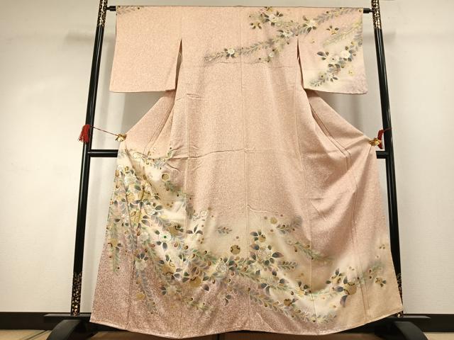 平和屋着物●訪問着　螺鈿　辻が花　暈し染め　金銀彩　正絹　逸品　AABK1526fy 30,420円