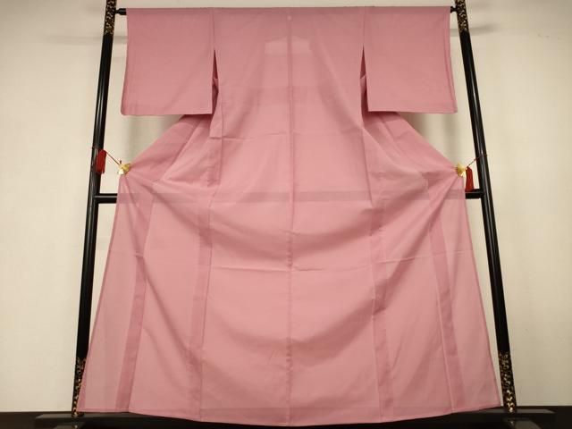 平和屋着物＊夏物　色無地　絽　蘇芳香色　洗える着物　未使用　AABK4142jd 14,014円