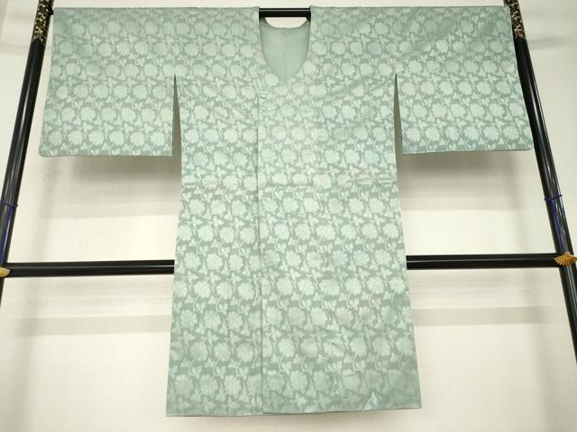 平和屋着物●道行コート　紋紗袷　花唐草紋紗　暈し染め　ロング丈　正絹　逸品　AABK4490ck 29,575円