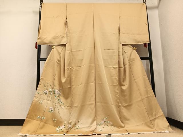 平和屋着物●訪問着　枝花文　暈し染め　金彩　仮絵羽　正絹　逸品　未使用　AABK5212ph 38,870円