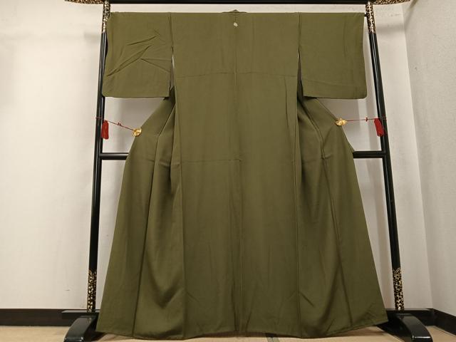 平和屋着物○江戸小紋 極小鮫小紋柄 正絹 逸品 AABK8136phの通販はau
