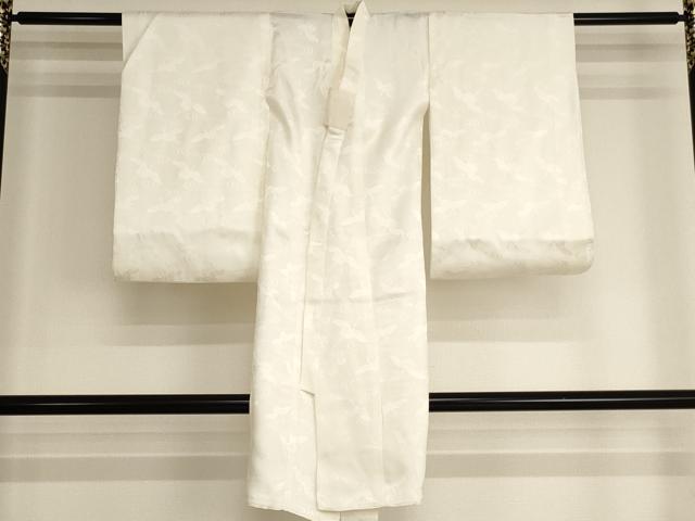 平和屋着物[]子供　男の子　一つ身　長襦袢　袷　流水飛鶴地紋　AABK9178ja 6,734円