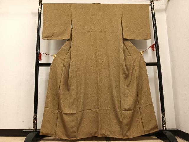 平和屋着物○江戸小紋 草花文 正絹 逸品 AABL1208phの通販はau PAY
