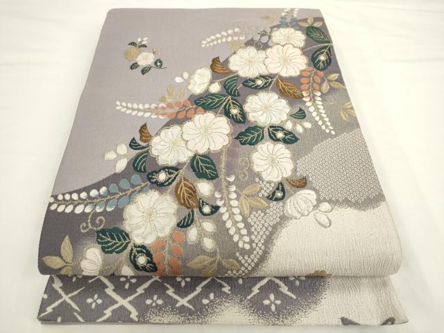 平和屋着物○太鼓柄袋帯 辻が花 正絹 逸品 AABL2210pfの通販はau PAY