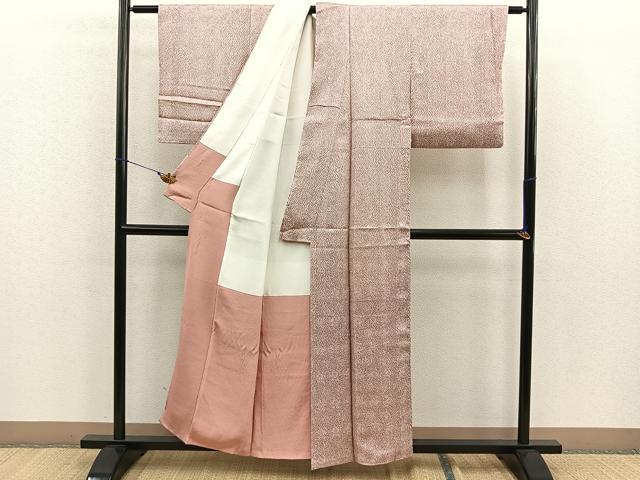 平和屋着物●江戸小紋　小紋師　宍戸陵　百柄　正絹　逸品　未使用　DAAV4867ud 平和屋着物○江戸小紋 小紋師 宍戸陵 百柄 正絹 逸品 未使用