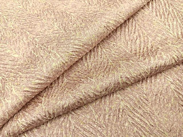 平和屋着物○名門 藤娘きぬたや 総絞り 杢目絞り 小紋