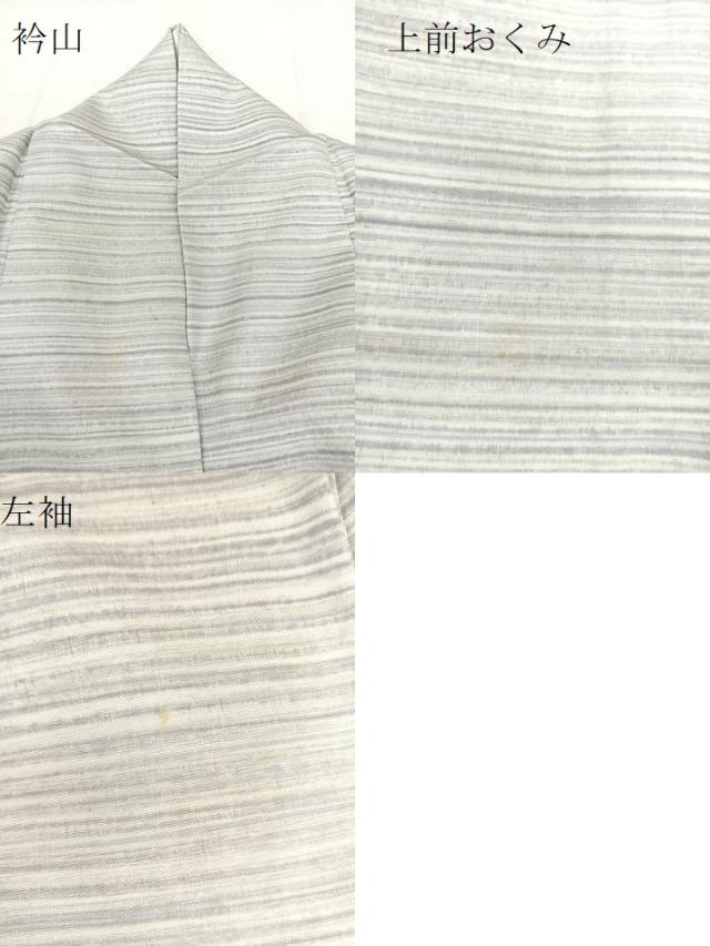 平和屋着物○上質な紬 箔散らし文 ロング丈 正絹 逸品 未使用