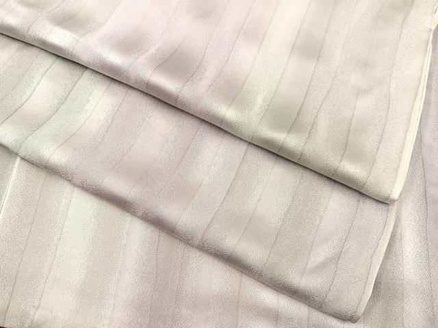 平和屋着物▽上質な小紋　単衣　間道　暈し染め　正絹　逸品　BAAS8371hv