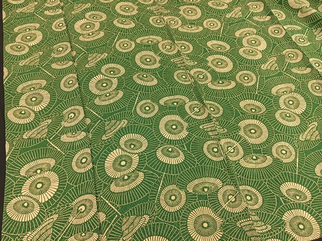 平和屋着物▽上質な小紋 単衣 番傘 正絹 逸品 BAAS8378hv