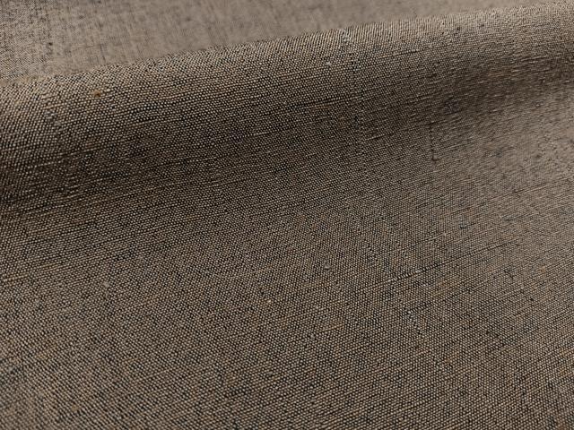 平和屋着物○男性 紬 アンサンブル 絣文様 羽裏：虎 正絹 逸品 BAAT0832yc