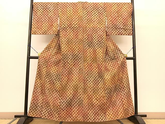 平和屋着物○菅原工房 菅原結作 漢方染紬 正絹 逸品 BAAT0875yc