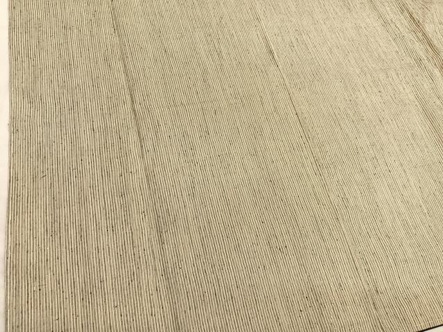 平和屋着物○上質な紬 縞 正絹 逸品 未使用 BAAT6737hv