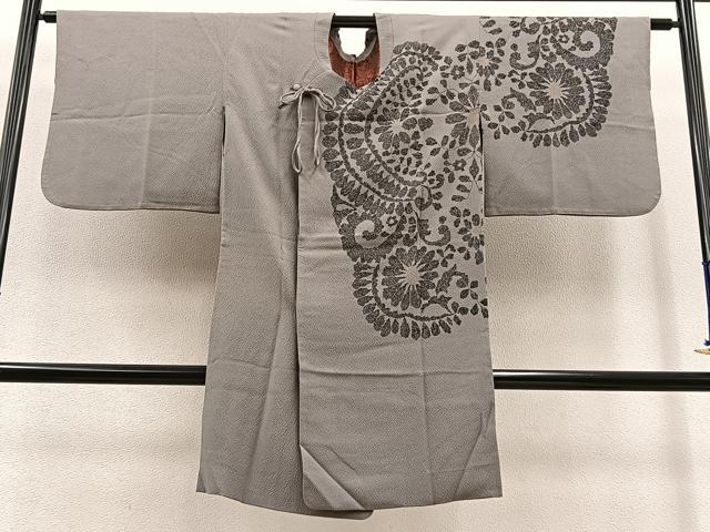 平和屋着物○男性 紬 アンサンブル 吉祥文 正絹 逸品 CAAS0269th 平和