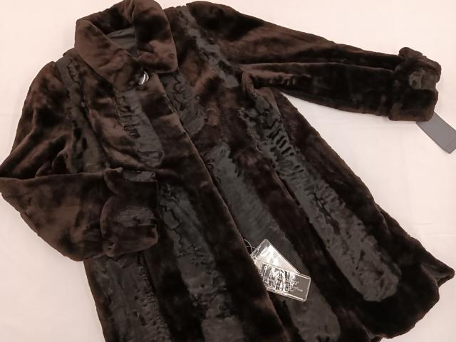 平和屋着物＃ファッション小物　ミンクジャケット　スワカラ　シェアード加工　高級毛皮　コート　逸品　BAAT8933gt
