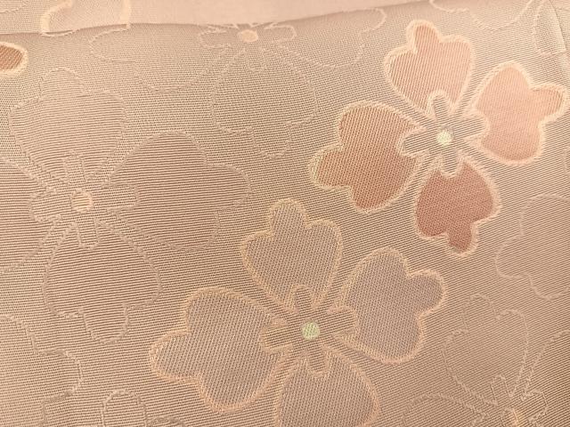 平和屋着物＃道行コート 花菱文 正絹 逸品 BAAT8959gt