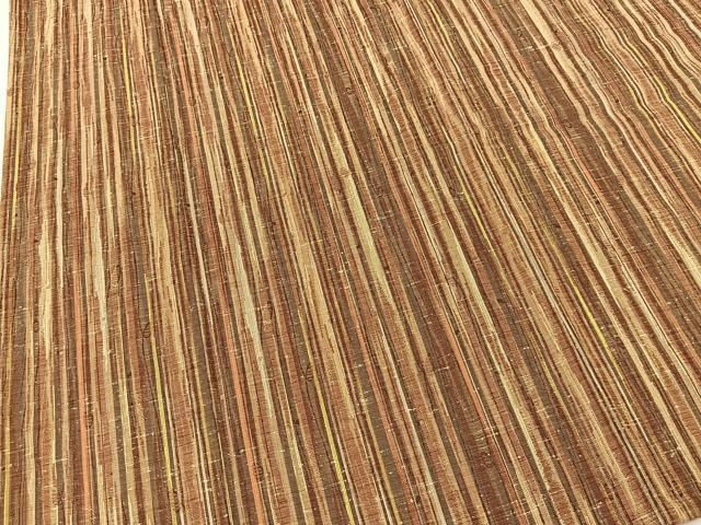 平和屋着物▽お召 単衣 間道 BAAT9023yc