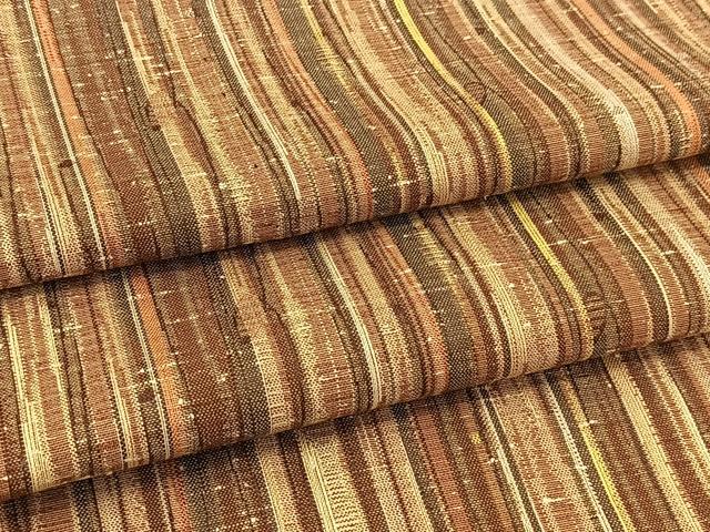 平和屋着物▽お召　単衣　間道　BAAT9023yc