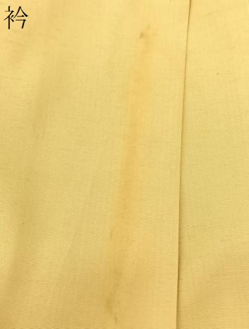 平和屋着物▽訪問着　単衣　作家物　紬地　葉扇文　正絹　逸品　BAAT9039yc_7