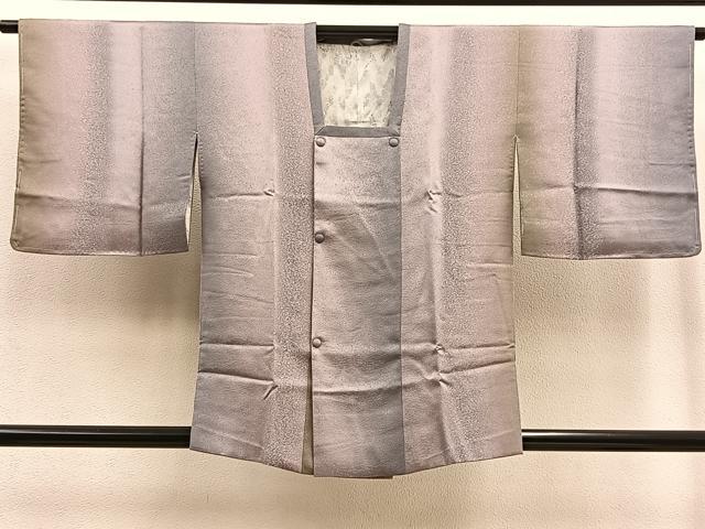 平和屋着物＃道行コート　たたき染め　反端付き　正絹　逸品　未使用　BAAU0038gt