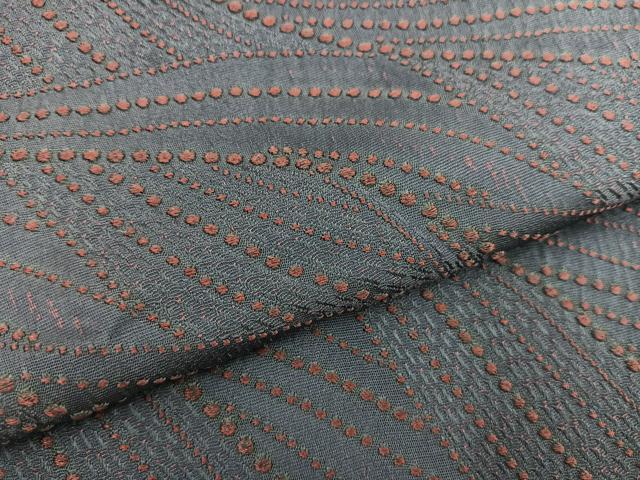 平和屋着物＃道行コート 流線文 正絹 逸品 BAAU0089gt