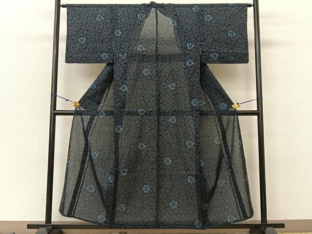 平和屋着物＊夏物　男性　本場大島紬　夏大島　7マルキ　正絹　逸品　AABA2793jd 平和屋着物＊夏物 男性 本場大島紬 夏大島 7マルキ 正絹 逸品 AABA2793jd