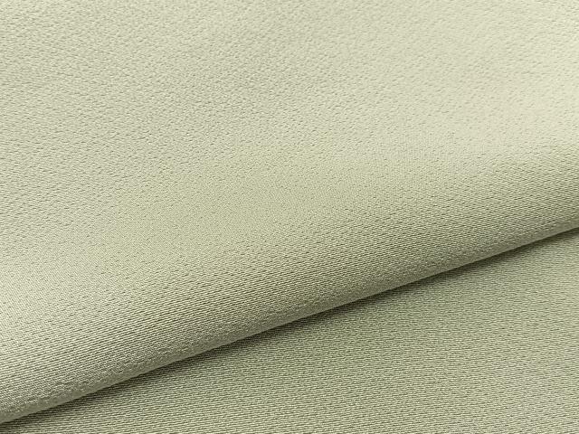 平和屋着物●上質な色無地　幻の染　岩石染　作家物　薄雲鼠色　正絹　逸品　未使用　BAAU3599hj