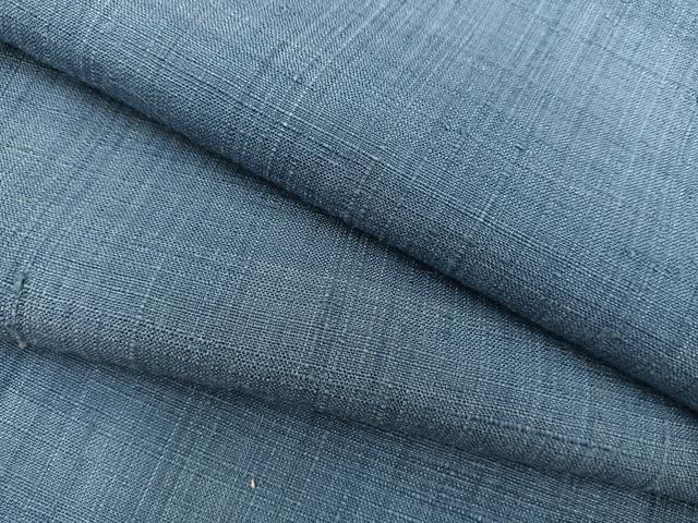 平和屋着物●上質な紬　胴抜き仕立て　霞文　正絹　逸品　BAAU4643gt