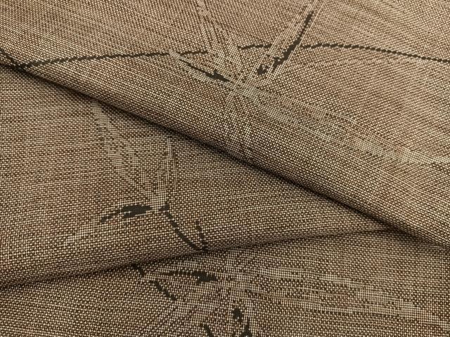 平和屋着物●本場大島紬　9マルキ　花　正絹　逸品　未使用　BAAU4669gt