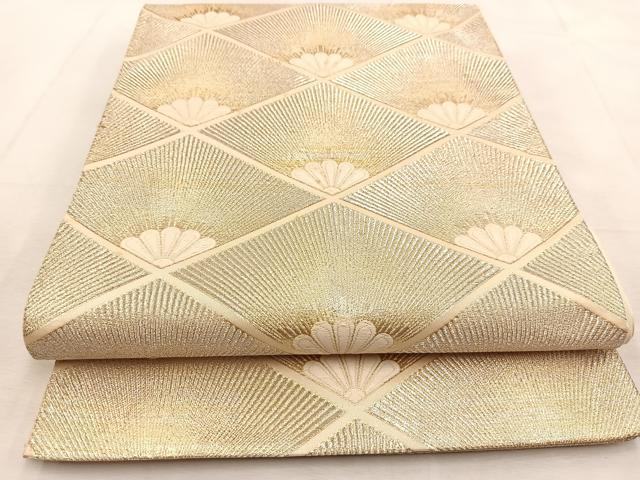 平和屋着物◎六通柄袋帯 唐織 錦繍 菱松文 金銀糸 正絹 逸品 平和屋着物◎六通柄袋帯 唐織 錦繍 菱松文 金銀糸 正絹 逸品