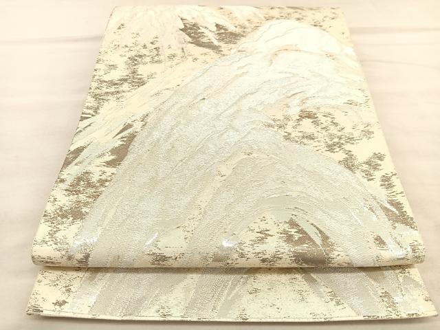 平和屋着物●六通柄袋帯　絞り　立涌花文　引箔　正絹　逸品　BAAW4367hv 平和屋着物○六通柄袋帯 絞り 立涌花文 引箔 正絹 逸品 BAAW4367hv