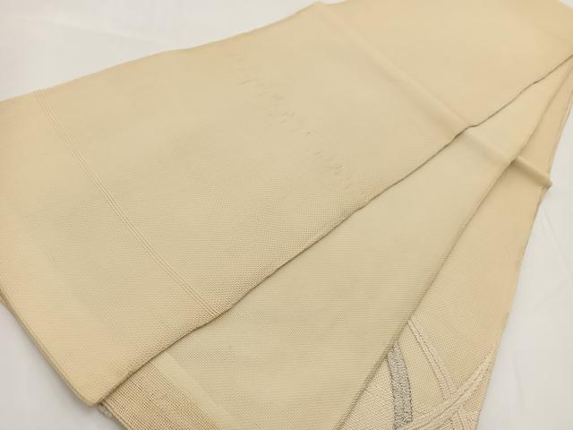 平和屋着物＊夏物　太鼓袋帯　渡り舟　銀糸　正絹　逸品　BAAV7125yc 平和屋着物＊夏物 太鼓袋帯 渡り舟 銀糸 正絹 逸品 BAAV7125yc 【公式