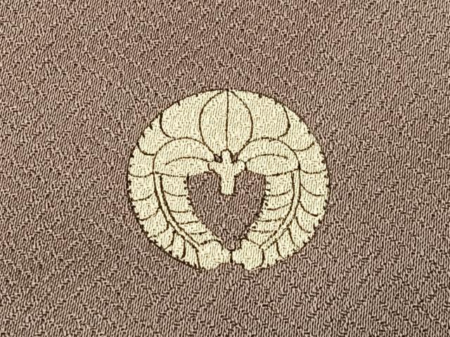 平和屋着物●豪華色留袖　刺繍　松竹梅　飛鶴立波花文　暈し染め　金彩　小田急百貨店扱い　ロング丈　正絹　逸品　BAAW0903hj_7
