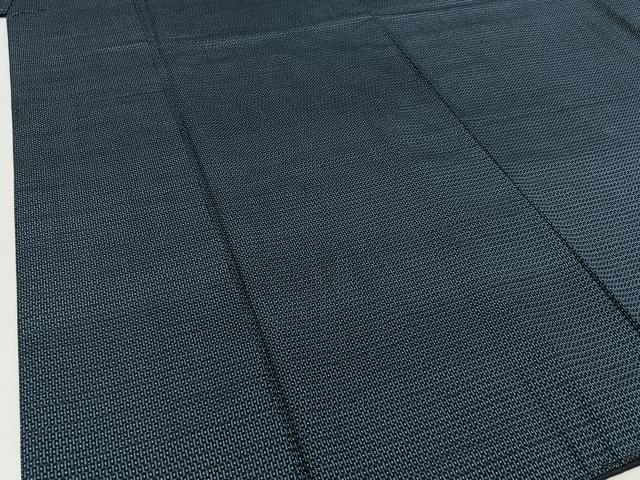平和屋着物●男性　本場大島紬　アンサンブル　100亀甲　総詰め　羽裏：龍　正絹　逸品　未使用　BAAW0923hj_2