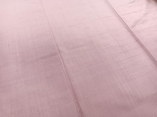 平和屋着物▽訪問着　単衣　紬地　霞文　正絹　逸品　BAAW2213yc_3