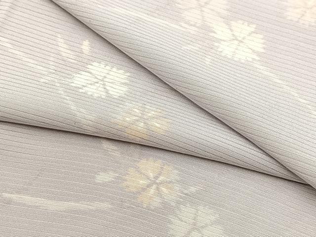 平和屋着物＊夏物　小紋　絽　撫子　正絹　逸品　BAAW2236yc