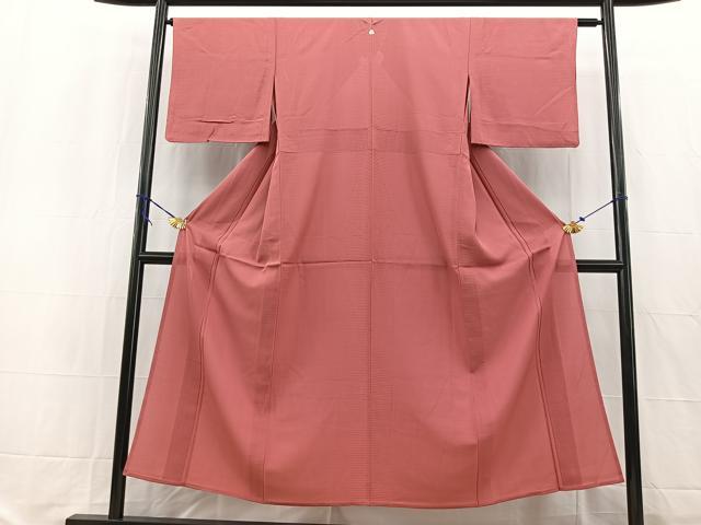 平和屋着物＊夏物　色無地　絽　今様色　やまと誂製　正絹　逸品　BAAW2238yc_1