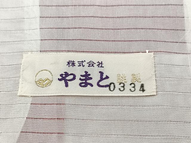 平和屋着物＊夏物　色無地　絽　今様色　やまと誂製　正絹　逸品　BAAW2238yc_8