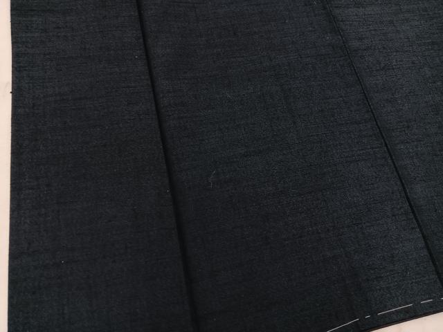 平和屋着物●男性　紬　アンサンブル　百入茶色　正絹　逸品　未使用　BAAW3466mz_2
