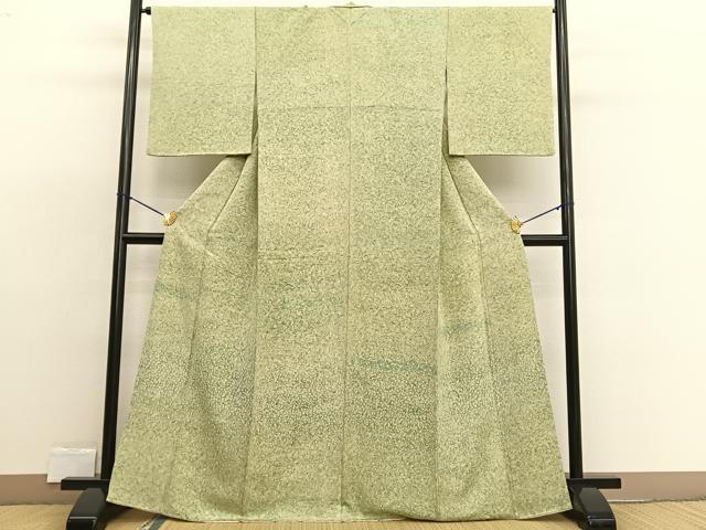 平和屋着物●創業460年・千總　訪問着　鹿の子文様　正絹　逸品　BAAW4203hv