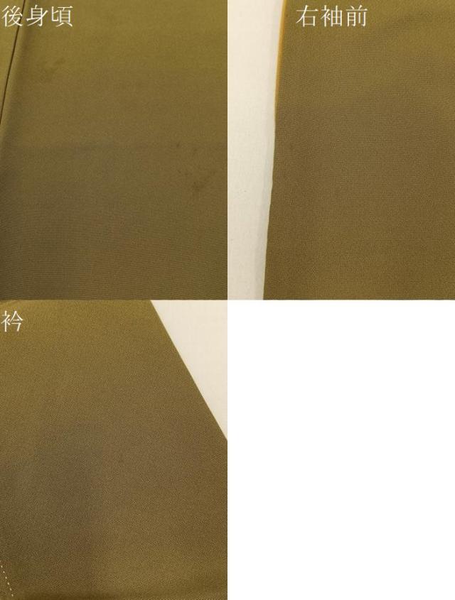 平和屋着物●創業460年・千總　訪問着　駒刺繍　橘　金彩　正絹　逸品　BAAW5124hj_9