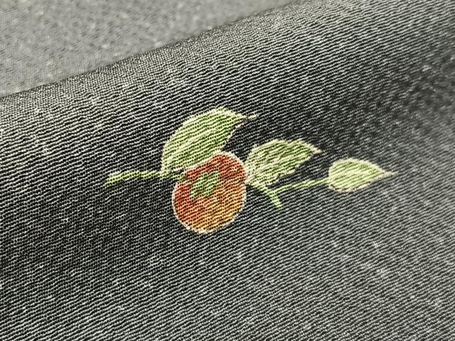 平和屋着物●上質な小紋　成り物　たたき染め　鬼しぼ縮緬　正絹　逸品　BAAW5148hj_5