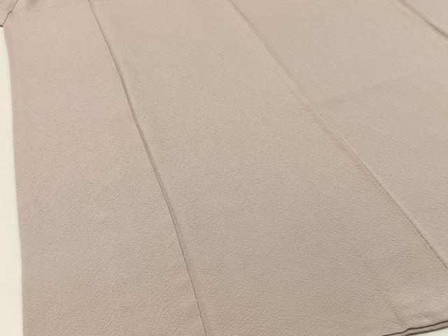 平和屋着物○上質な色無地 灰桜色 正絹 逸品 BAAW5149hj 【公式通販】