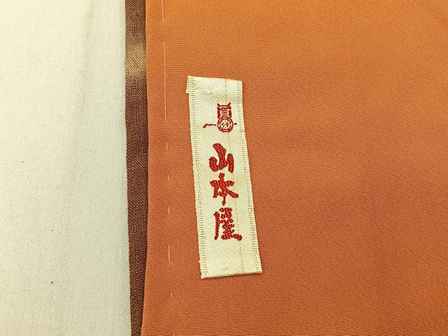 平和屋着物●訪問着　紬地　絞り　秋草文　正絹　逸品　BAAW5180hj_7
