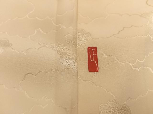 平和屋着物●本加賀友禅作家　押田正義　振袖　菊花文　暈し染め　金彩　正絹　逸品　BAAW6342mz_6